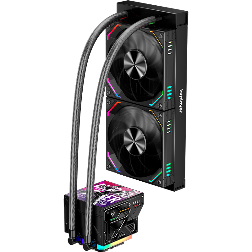 Система жидкостного охлаждения 1STPLAYER F.A.S.T. FT-240 Black - FT-240-BK - фото 4