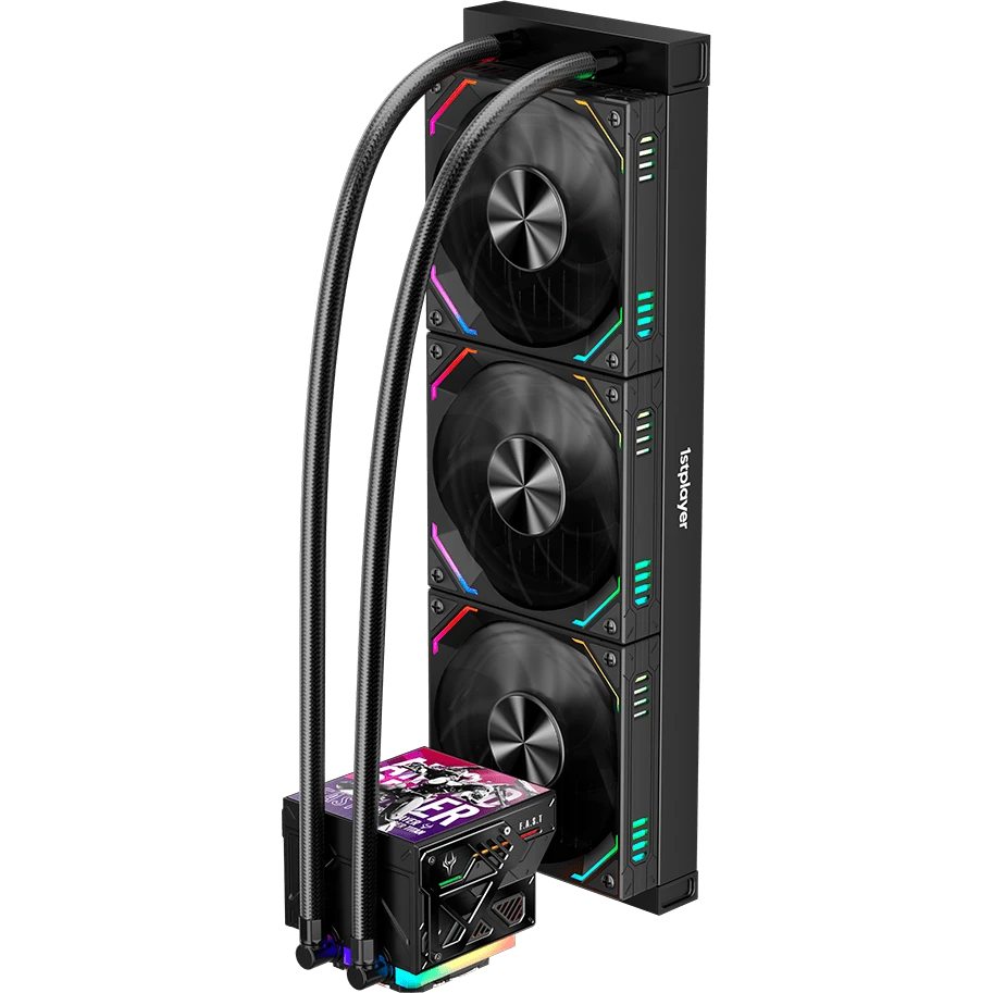 Система жидкостного охлаждения 1STPLAYER F.A.S.T. FT-360 Black - FT-360-BK - фото 4