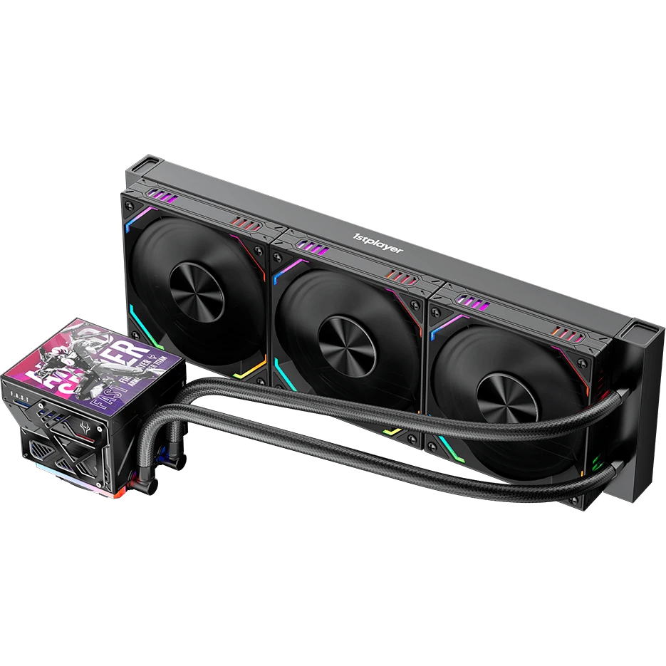 Система жидкостного охлаждения 1STPLAYER F.A.S.T. FT-360 Black - FT-360-BK - фото 7