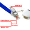 Кабель USB - microUSB/USB Type-C/Lightning, 0.9м, Espada Elyard3i1 Pink - фото 5