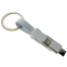Переходник USB - microUSB/USB Type-C/Lightning, Espada Emagn3i1 White - фото 3