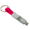 Переходник USB - microUSB/USB Type-C/Lightning, Espada Emagn3i1 Pink - фото 4