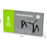 Охлаждающий столик для ноутбука Cactus CS-LS-T8-C Black