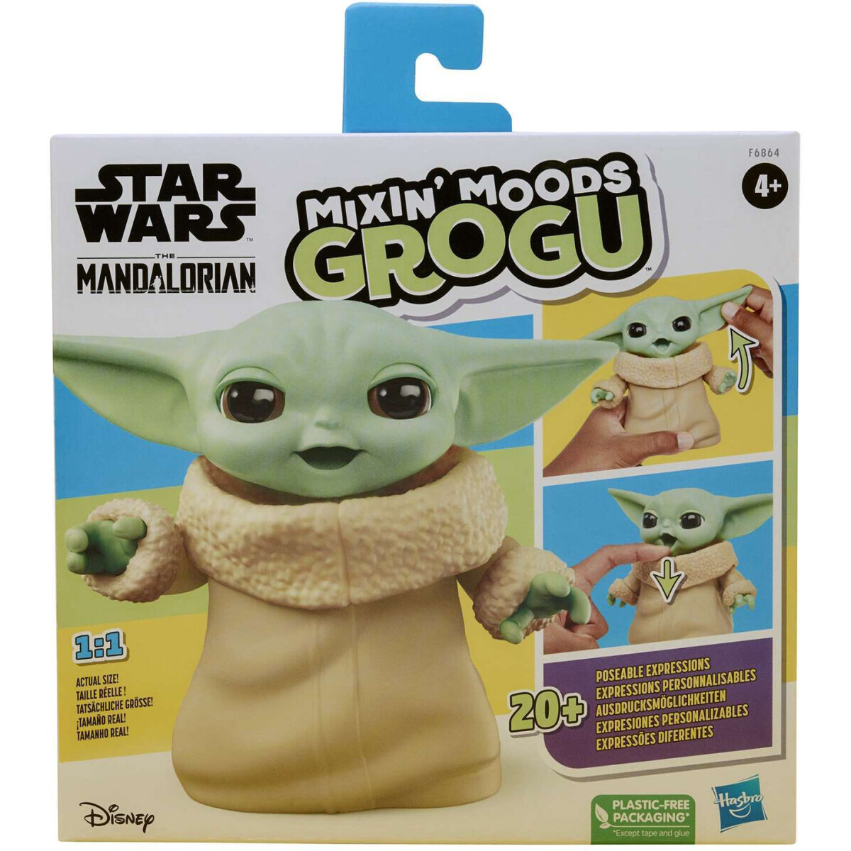 Фигурка Hasbro Star Wars Mixin' Moods Grogu - F68645L0 - фото 2