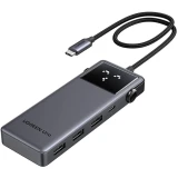 USB-концентратор UGREEN 6-in-1 USB-C Hub Space Gray (CM888) (75177)