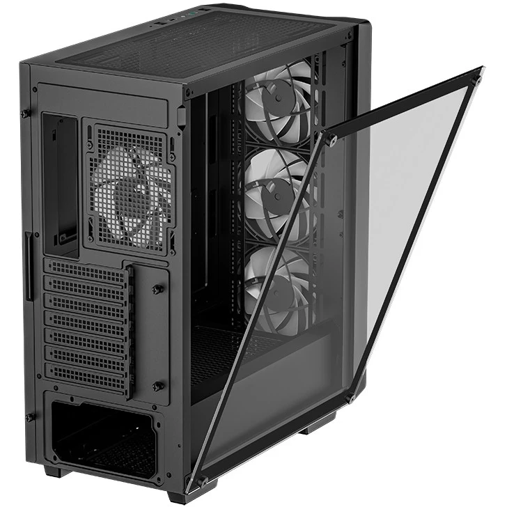 ..... Корпус DeepCool CC 560 V2 Black Новый, нет стеклянной стенки. - R-CC560-BKGAA4-G-2 - фото 7