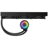 ..... СЖО Arctic Liquid Freezer III Pro 420 ARGB Black Б/У без упаковки, слизаны шлицы на болтах (ACFRE00185A)