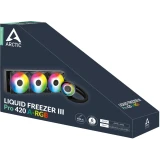 ..... СЖО Arctic Liquid Freezer III Pro 420 ARGB Black Б/У без упаковки, слизаны шлицы на болтах (ACFRE00185A)