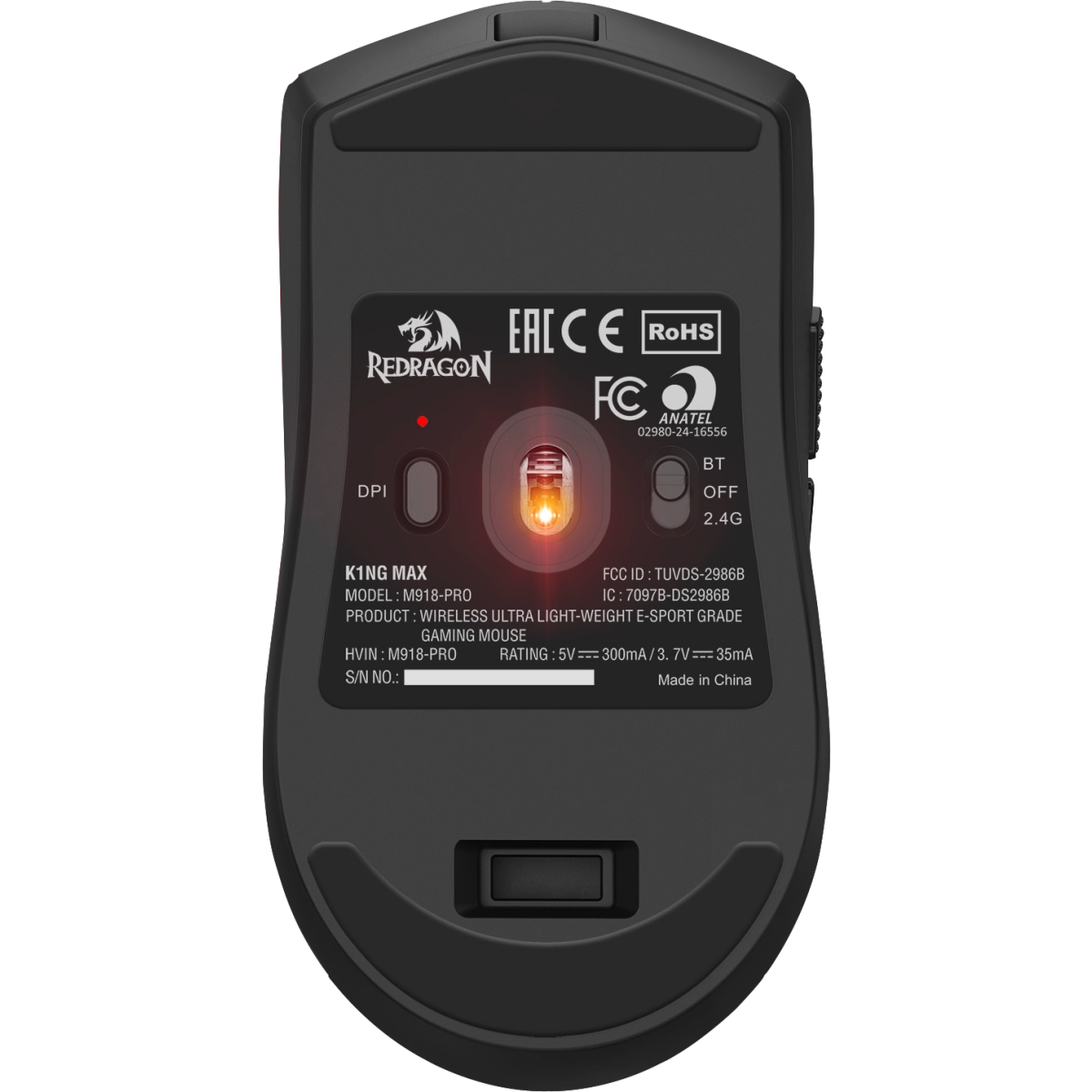 Мышь Redragon K1ng Max (73338) - фото 5