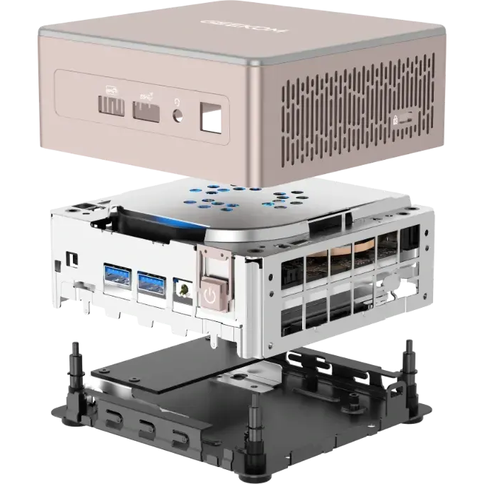 Мини ПК GEEKOM A5 (R5-7530U/16GB/512GB/Win11P) - GMA5R57530U-16512-EU - фото 7