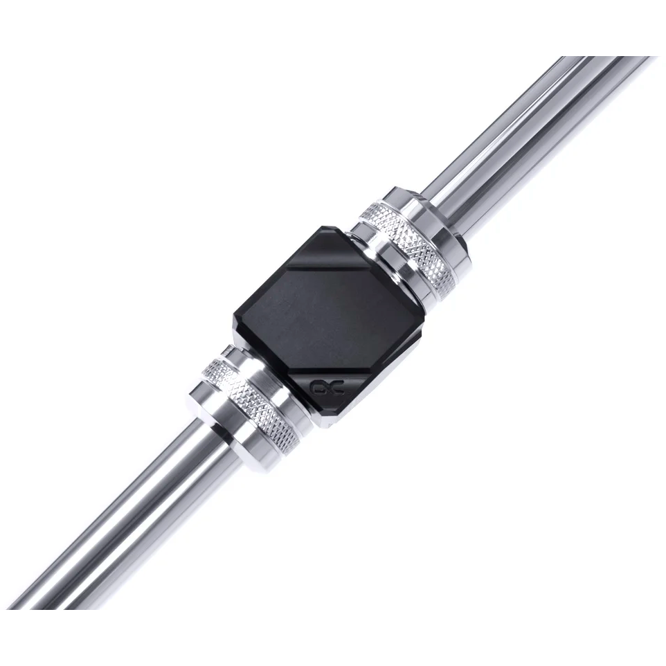 Датчик температуры для СЖО Alphacool Eiszapfen Square Temperature Sensor G1/4 IG/IG - Black Acetal (17555) - фото 3
