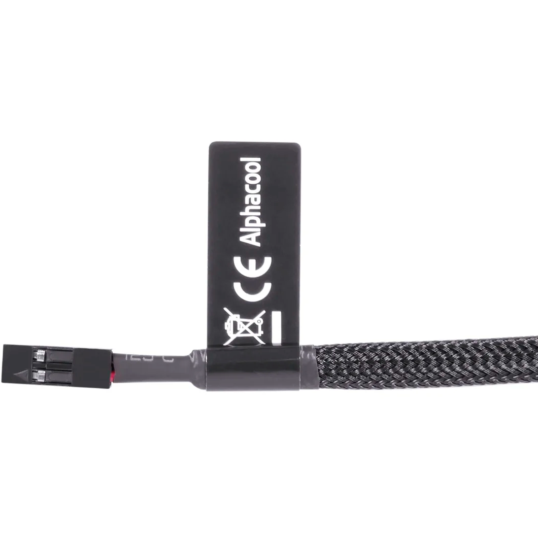 Датчик температуры для СЖО Alphacool Eiszapfen Square Temperature Sensor G1/4 IG/IG - Black Acetal (17555) - фото 5
