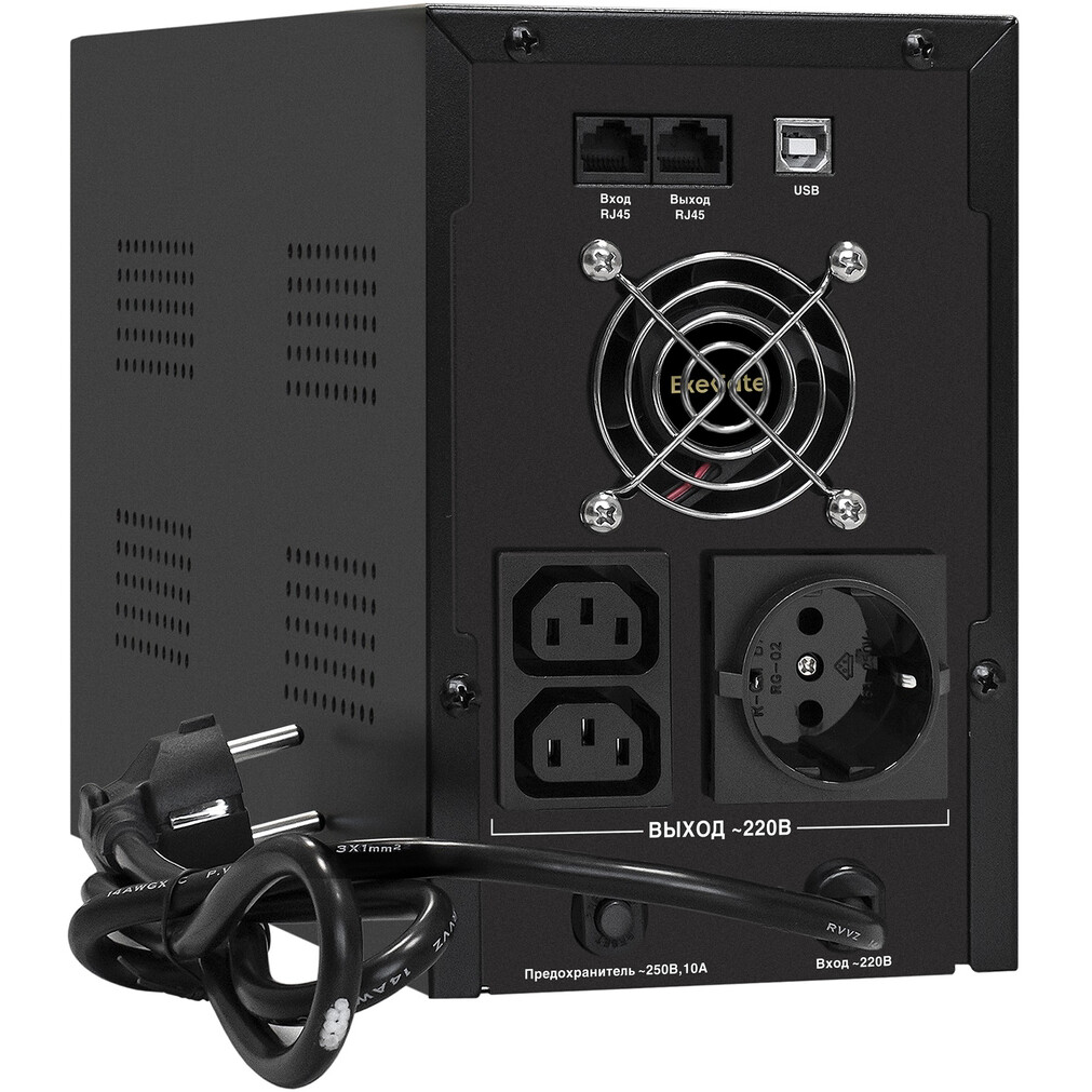 ИБП ExeGate SpecialPro Smart LLB-2000.LCD.AVR.1SH.2C13.RJ.USB - EX292630RUS - фото 2