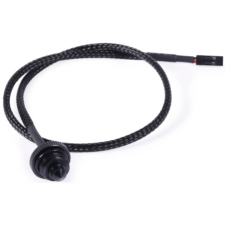 Датчик температуры для СЖО Alphacool Eiszapfen temperature sensor flat G1/4 - Black (17596)