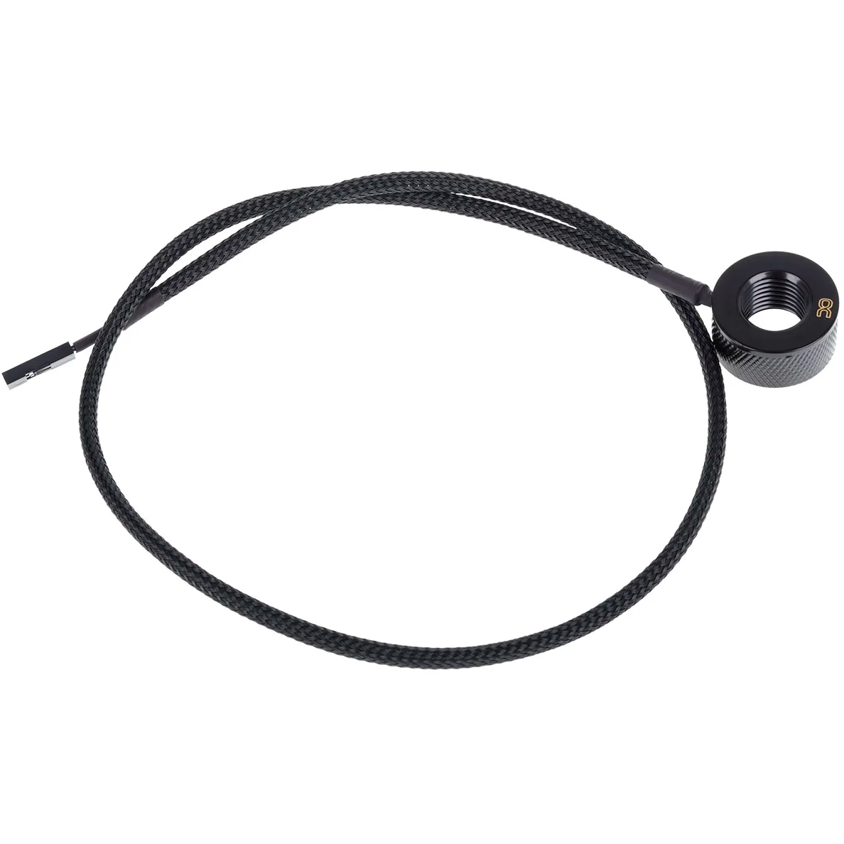 Датчик температуры для СЖО Alphacool Eiszapfen temperature sensor G1/4 IG/IG mit AG Adapter - Deep Black (17363)