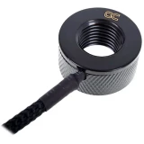 Датчик температуры для СЖО Alphacool Eiszapfen temperature sensor G1/4 IG/IG mit AG Adapter - Deep Black (17363)