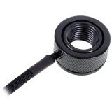 Датчик температуры для СЖО Alphacool Eiszapfen temperature sensor G1/4 IG/IG mit AG Adapter - Deep Black (17363)
