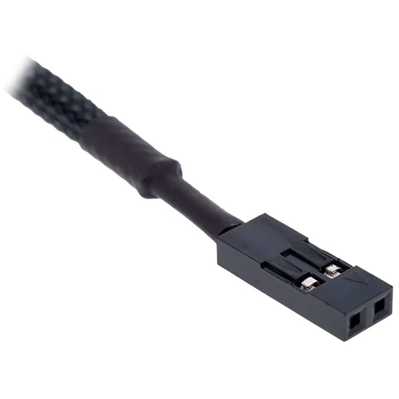 Датчик температуры для СЖО Alphacool Eiszapfen temperature sensor G1/4 IG/IG mit AG Adapter - Deep Black (17363) - фото 5