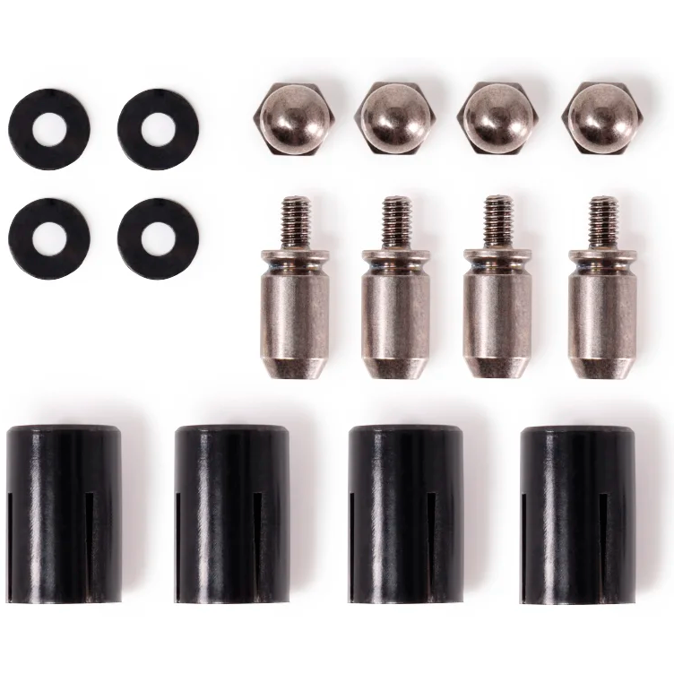Крепление Alphacool Core Push Mounting 17mm M3/M4/UNC 6-32 Set 4x - 15724