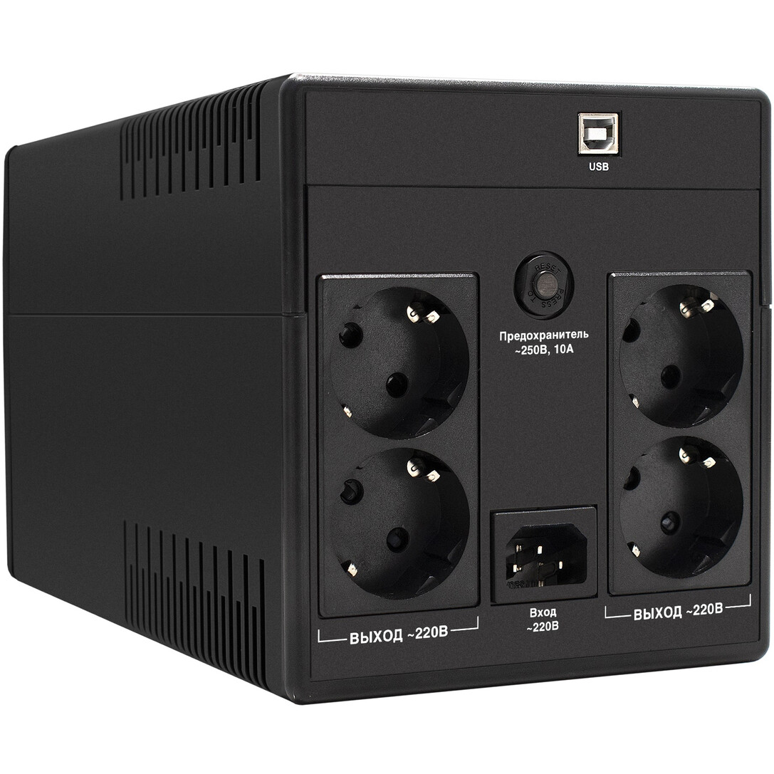 ИБП ExeGate SpecialPro Smart LLB-1600.LCD.AVR.4SH.USB - EP285511RUS - фото 2