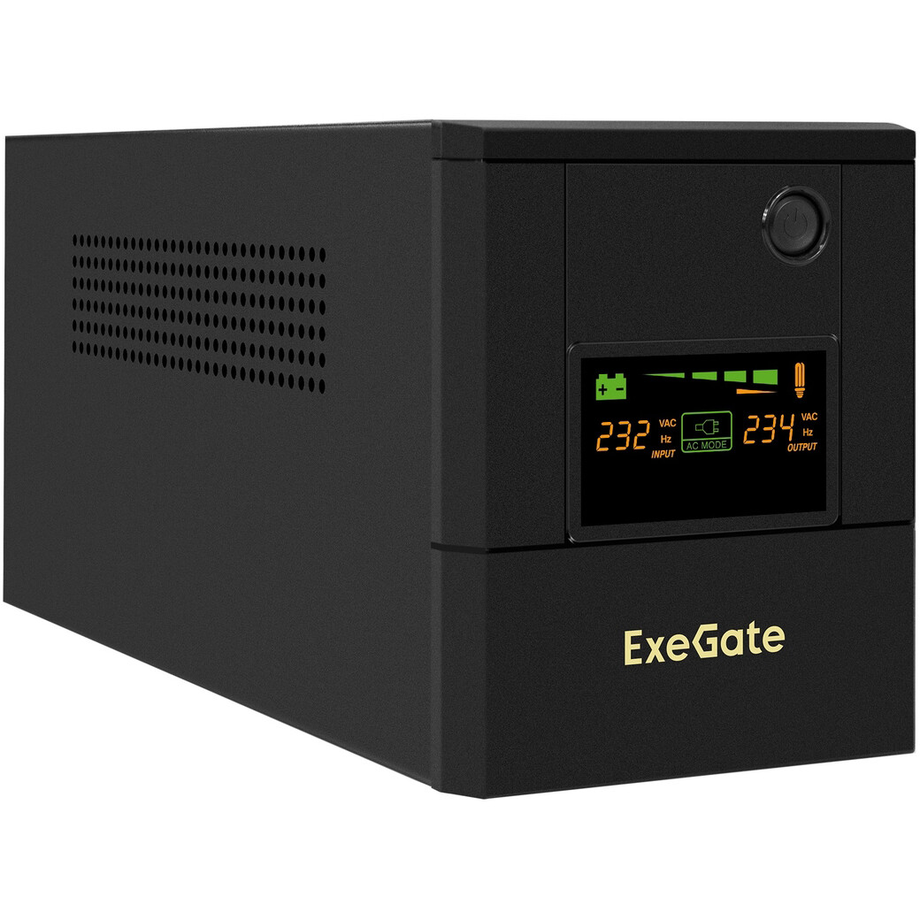 ИБП ExeGate SpecialPro Smart LLB-1000.LCD.AVR.4SH - EX299950RUS