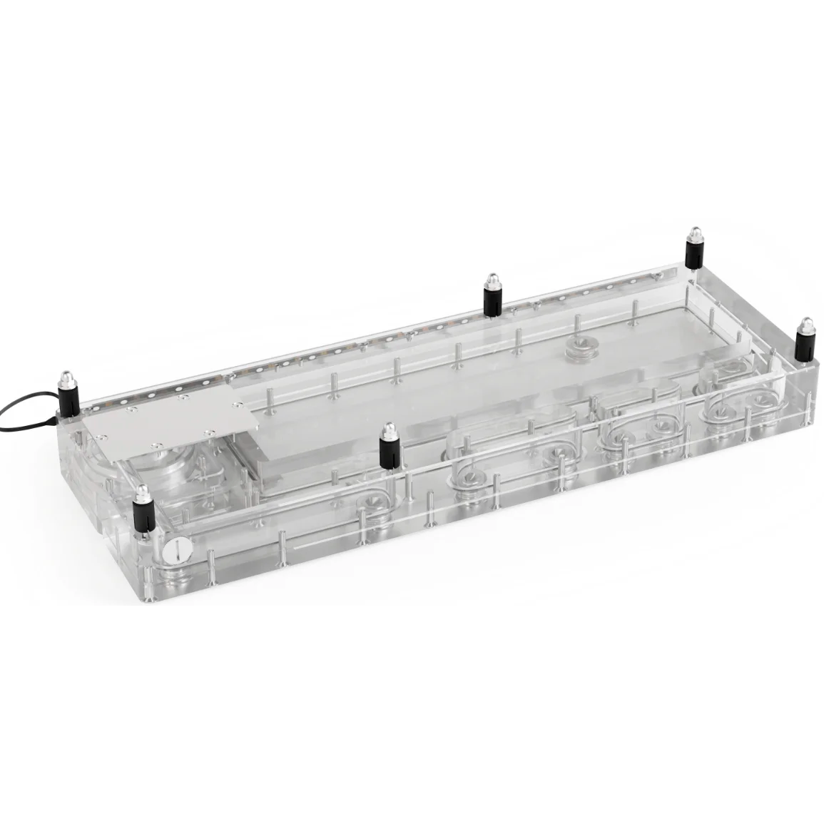 Резервуар с помпой для СЖО Alphacool Core Distro Plate 420 Left VPP/D5 with VPP Apex Pump (14576) - фото 2