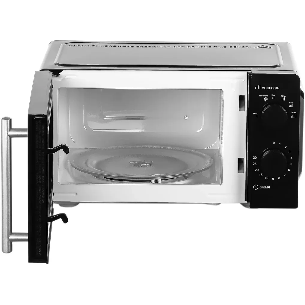 Микроволновая печь WILLZ MOS-1706MB Black - фото 3