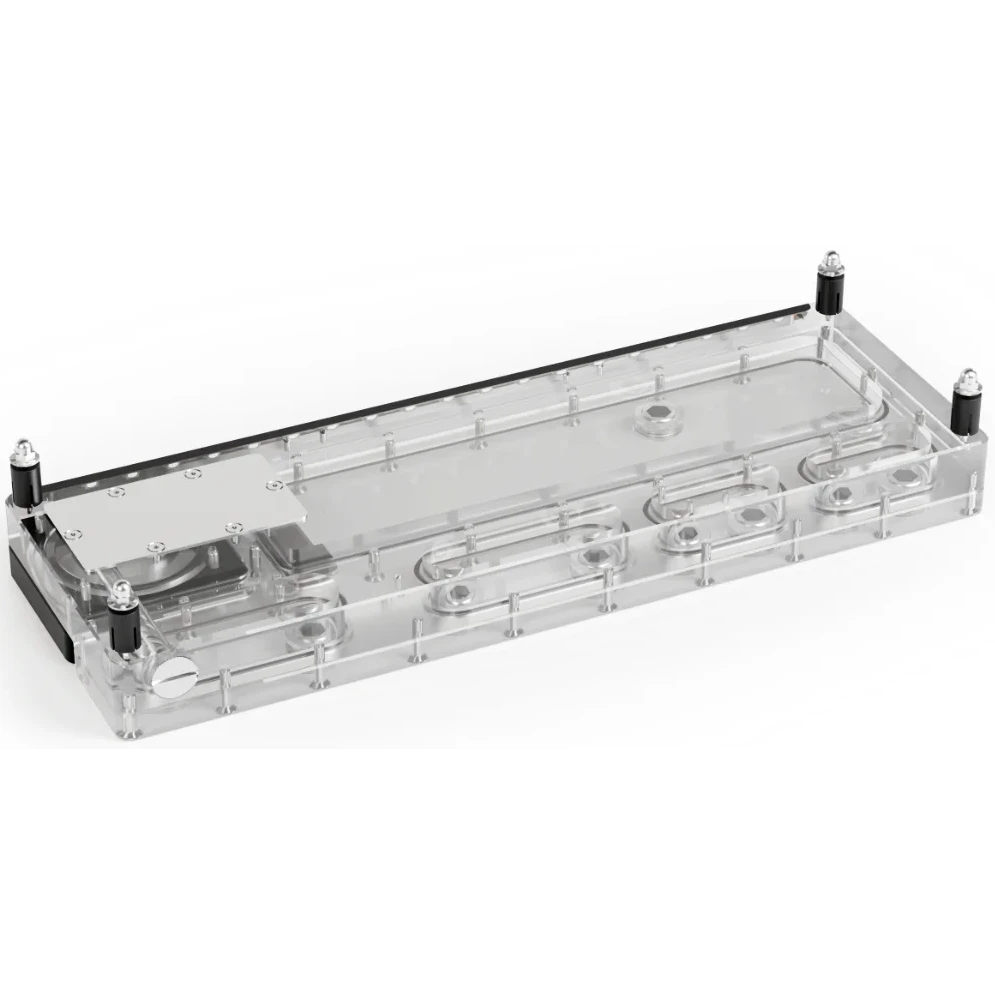 Резервуар с помпой для СЖО Alphacool Core Distro Plate 360 Left VPP/D5 V.2 (13875) - фото 2