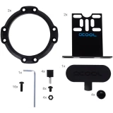 Топ для помп СЖО Alphacool Eisdecke D5 Dual Acryl Aufsatz (13312)