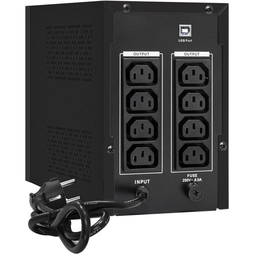 ИБП ExeGate SpecialPro Smart LLB-1200.LCD.AVR.8C13.USB - EP285492RUS - фото 2