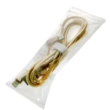 Кабель USB - microUSB/USB Type-C/Lightning, 1м, Espada Eusb3in1m-m-g Gold