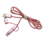 Кабель USB - microUSB/USB Type-C/Lightning, 1м, Espada Eusb3in1m-m-p Pink - фото 3