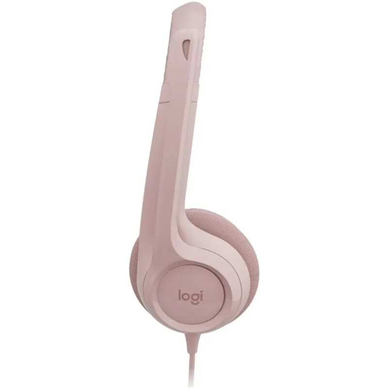 Гарнитура Logitech Stereo Headset H390 USB-A Rose (981-001283) - фото 2