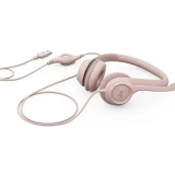 Гарнитура Logitech Stereo Headset H390 USB-A Rose (981-001283)