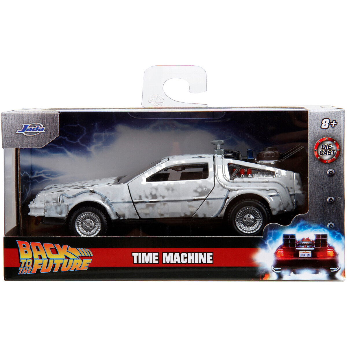 Коллекционная модель Jada Toys Back To The Future Time Machine Frost (34785) - фото 6