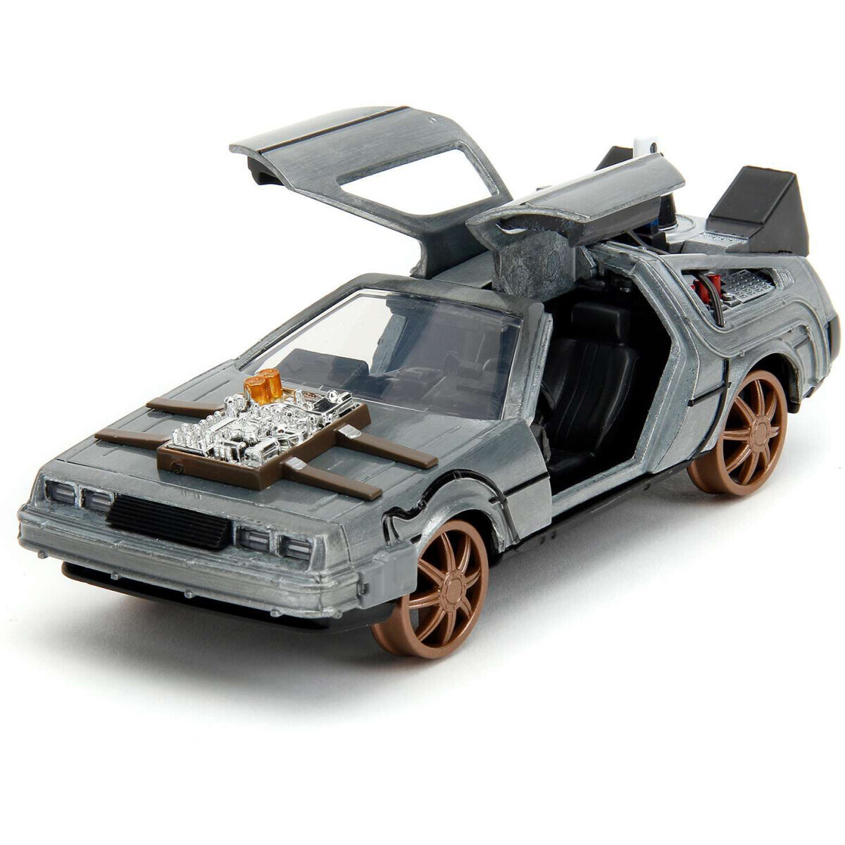 Коллекционная модель Jada Toys Back To The Future Time Machine Railroad Wheels (47867) - фото 5