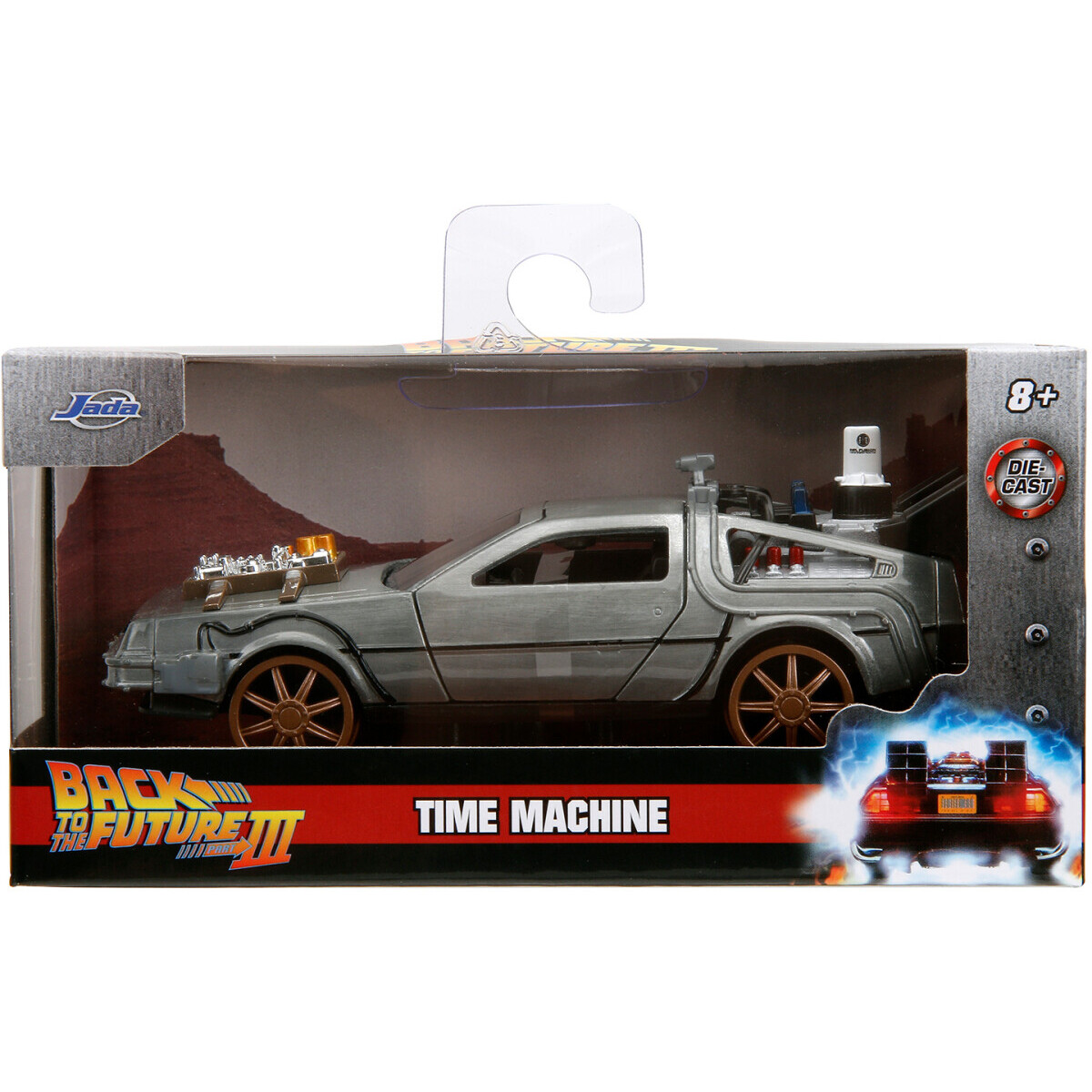 Коллекционная модель Jada Toys Back To The Future Time Machine Railroad Wheels (47867) - фото 6
