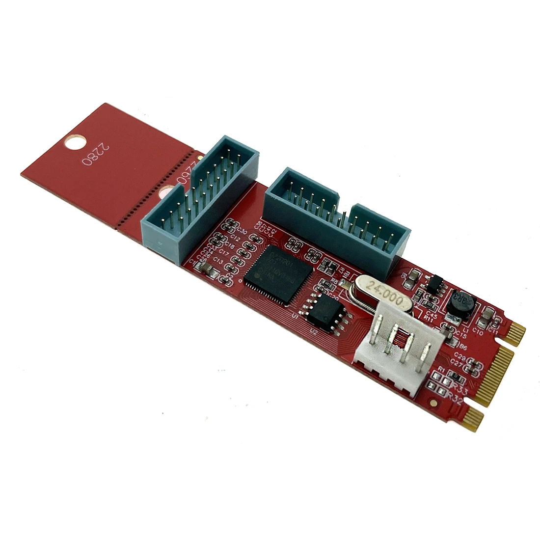 Переходник M.2 - USB 3.0 20-pin Espada M2USB3.0