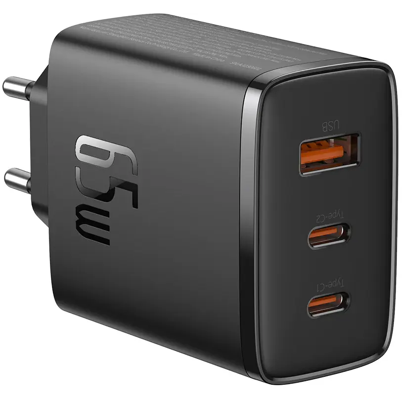 Сетевое зарядное устройство Baseus Cube Pro Black - P10152301113-00 - фото 2