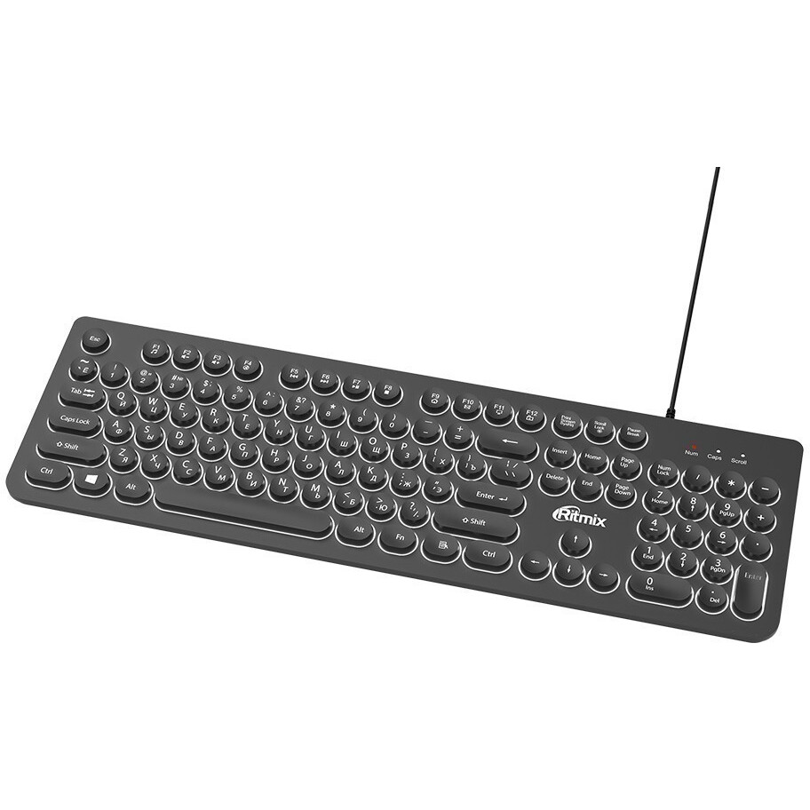 Клавиатура Ritmix RKB-214BL - фото 2