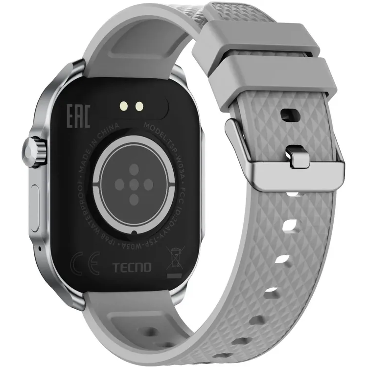 Умные часы TECNO Watch 3 Active Silver - W03A - фото 6