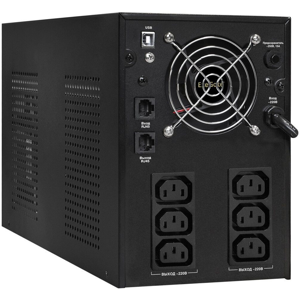 ИБП ExeGate SpecialPro Smart LLB-3000.LCD.AVR.6C13.RJ.USB - EP287659RUS - фото 2