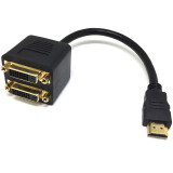 Переходник HDMI - 2x DVI, 0.25м, Espada EHDMIM2xDVIF25