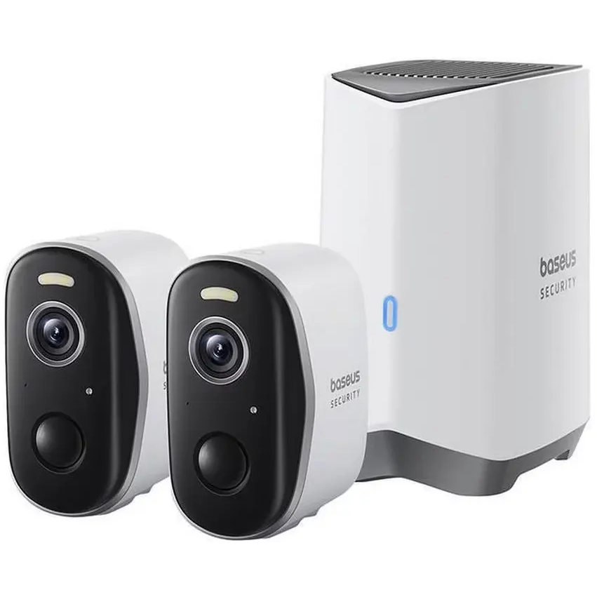Умная камера Baseus Security N1 Plus 2K 2-Cam Kit - S0TY002131