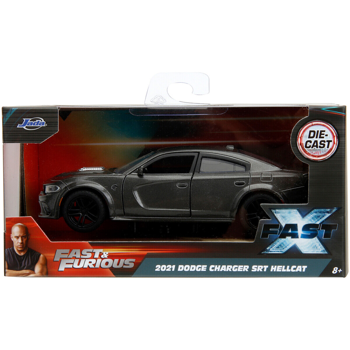 Коллекционная модель Jada Toys Fast & Furious 2021 F10 Dodge Charger SRT Hellcat (34473) - фото 6