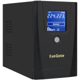 ИБП ExeGate Power Smart ULB-650.LCD.AVR.1SH.2C13 (EX292769RUS)