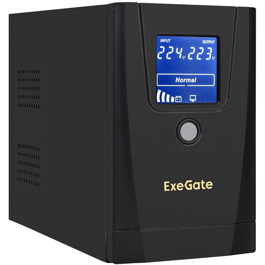 ИБП ExeGate Power Smart ULB-650.LCD.AVR.1SH.2C13 - EX292769RUS