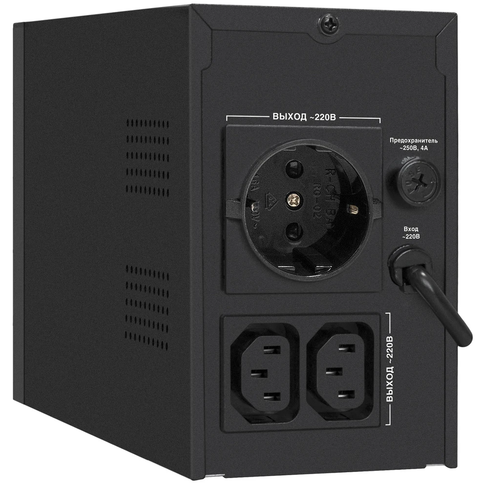 ИБП ExeGate Power Smart ULB-650.LCD.AVR.1SH.2C13 - EX292769RUS - фото 2