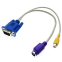 Переходник VGA - S-Video/RCA, Espada EvgaS-vRCA