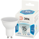 Светодиодная лампочка ЭРА MR16-15W-840-GU10 (15 Вт, GU10) (Б0066839)